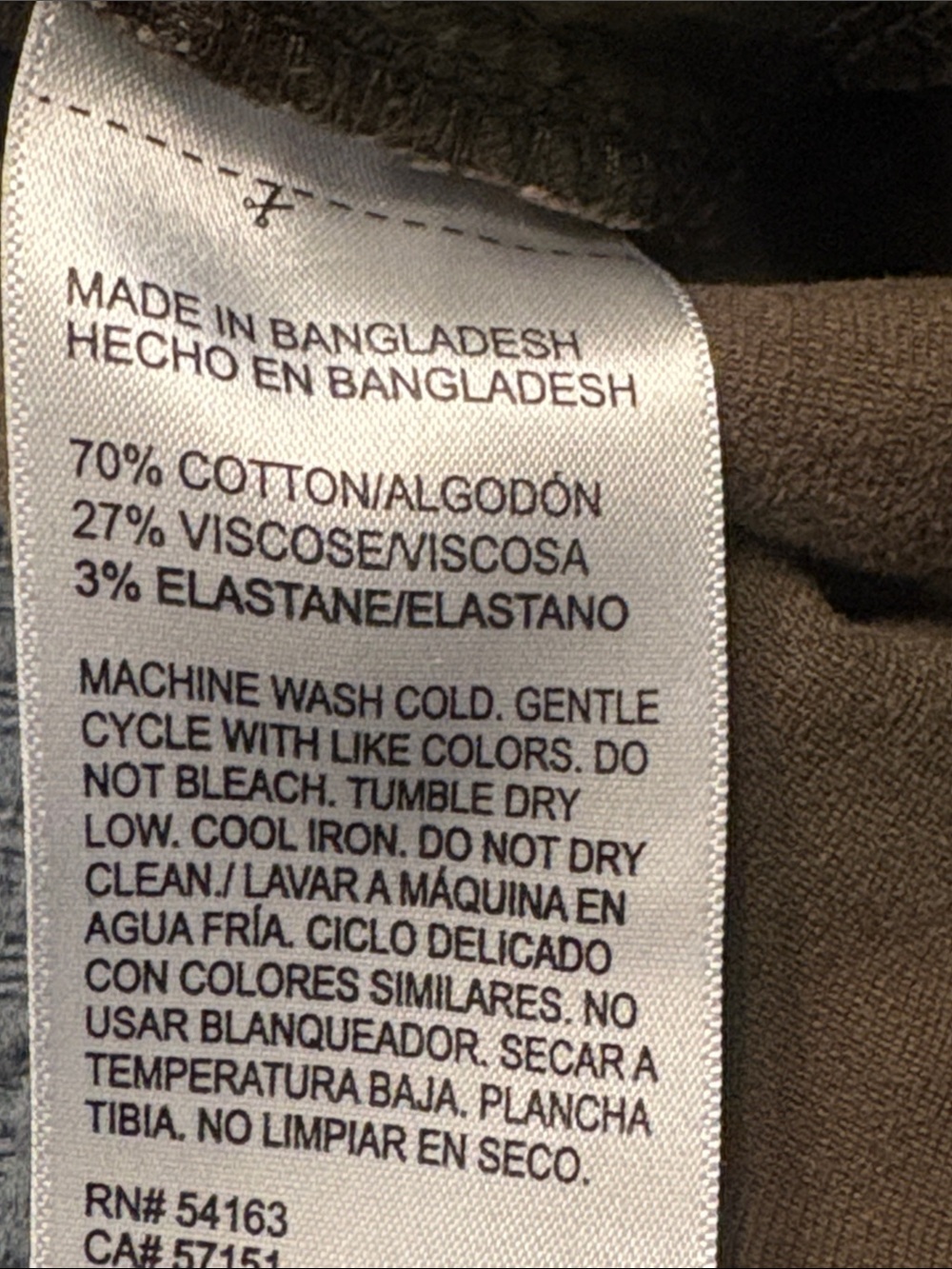 Nautica Olive Green Women's Everyday Utility Shorts - Picture 4 of 4